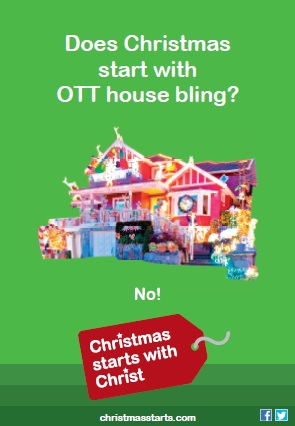 image does Christmas start with OTT house bling
