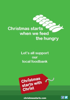 image Christmas starts when we feed the hungry