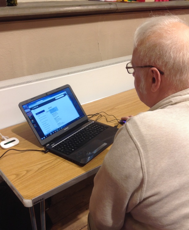 parish of edgeley and cheadleheath comfortable with computers