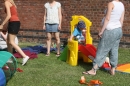 On the slide