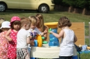 The water table was a big hit!