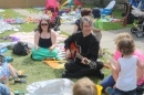 Strumming along...