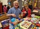 Helping on the bric-a-brac...