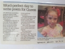 Writing a poem for the Queen on her 90th birthday