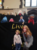 Enjoying the puppets!